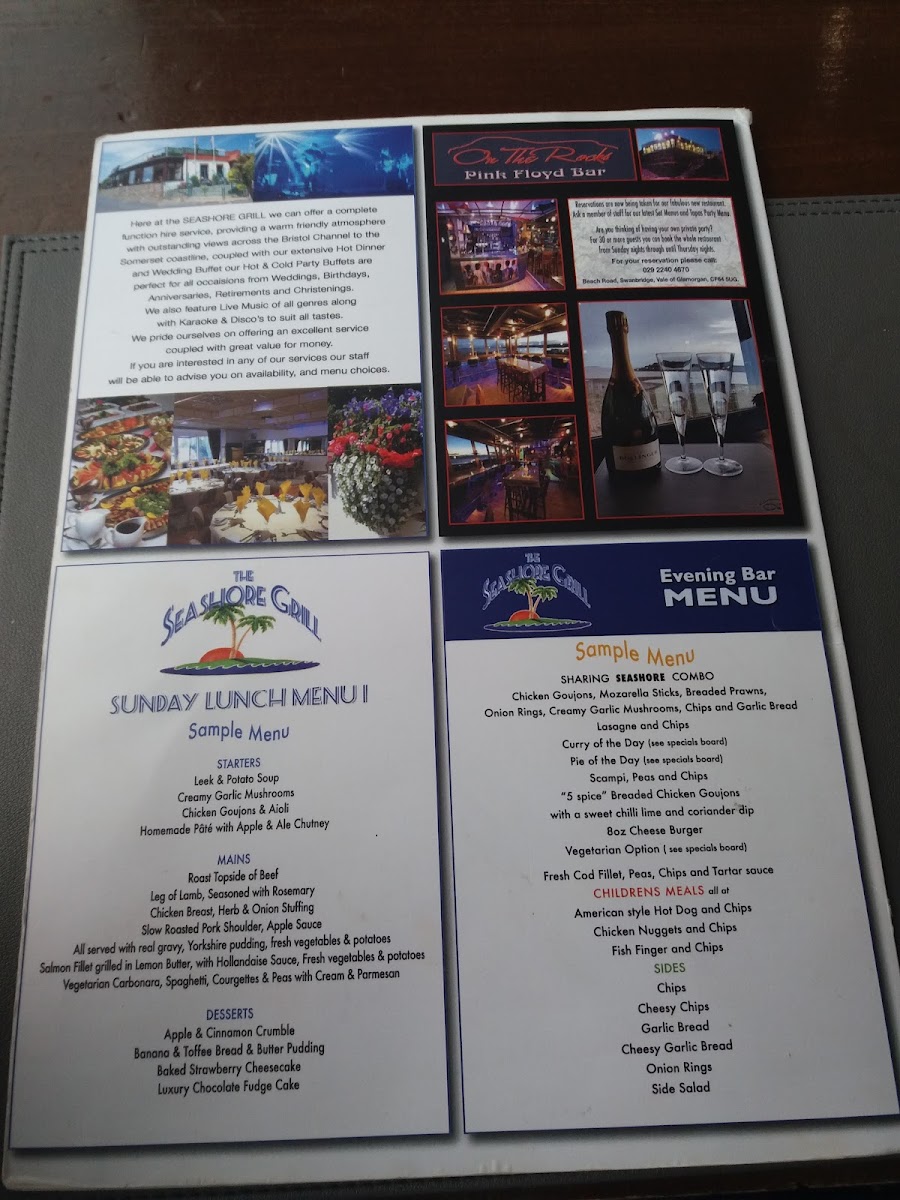 Seashore Grill Menu - Image 4